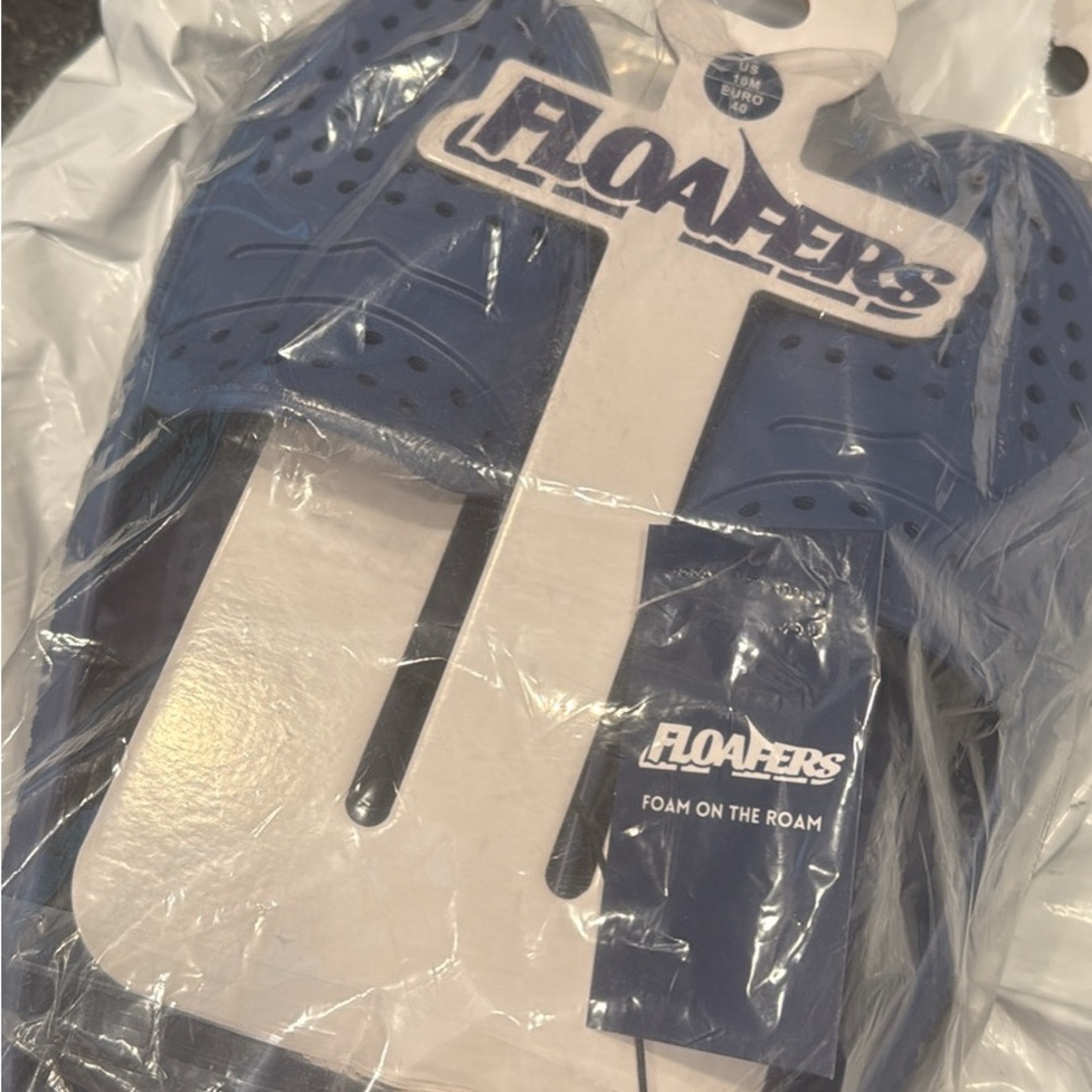 NIB Floafer Blue Men's Loafers Size 10